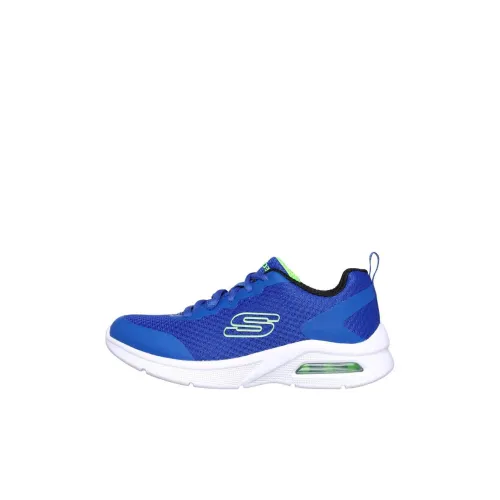 Skechers Microspec Ma Kids Lifestyle Shoes Синий Зеленый Детский
