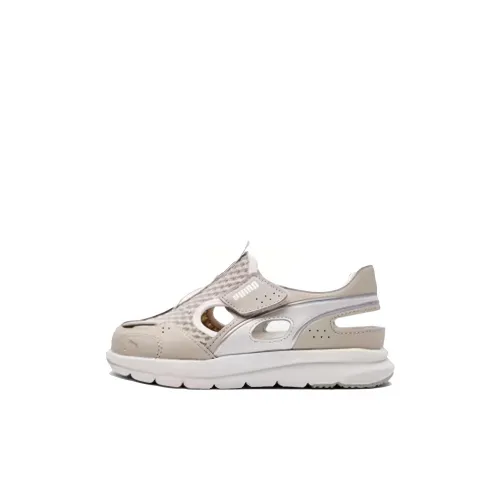 PUMA Fun Racer Детские сандалии Marzipan Серебряный Для дошкольников