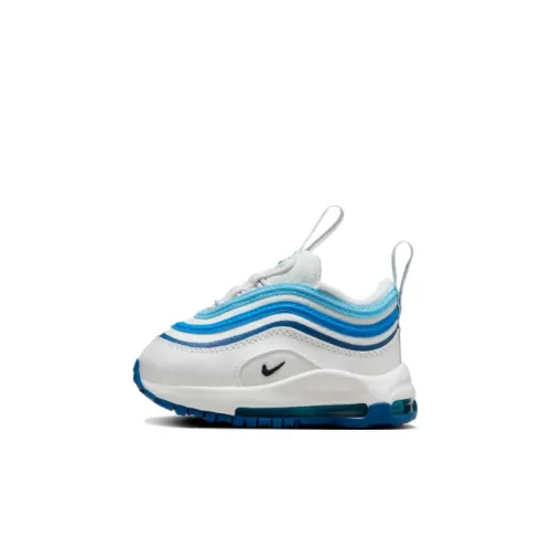 Nike Air Max 97 Low Топ Обувь для малышей Сине-белый Infant And Toddler