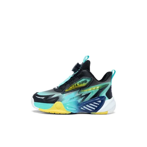 7 PE Амортизация Отскок Водонепроницаемый и дышащий Детские баскетбольные кроссовки для детей