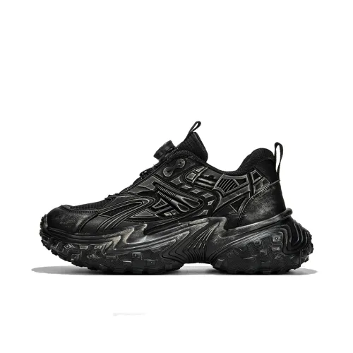 Huanwei Slip-resistant и дышащие низкие топовые кроссовки с толстой подошвой для мужчин