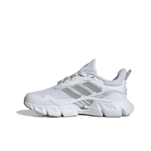 Adidas Climacool Амортизация Износостойкие Низкие Кеды для Детей Lifestyle Shoes Белый Серый