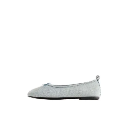 ZARA Детская кожаная обувь Low Top Blue Kids