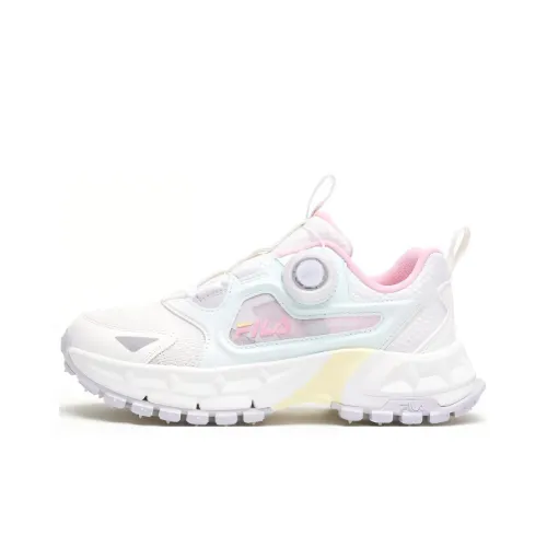 FILA KIDS Cheetah2 Устойчивая к истиранию Низкая Обувь для активного отдыха Белая