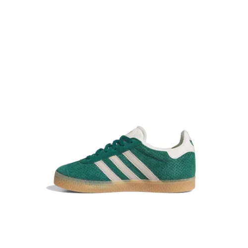 Adidas Originals Gazelle Low Топ Детские Скейтбординги Зеленый KIDS