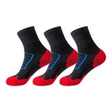 3 шт (Черно-красный ×3)