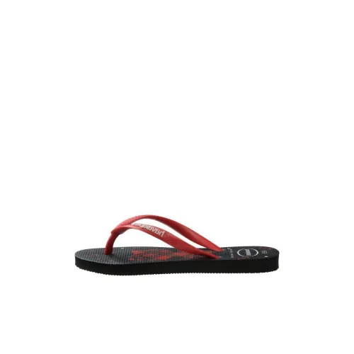 Havaianas KIDS Тонкий Hello Kitty Детские Домашние Тапочки Черный Детский