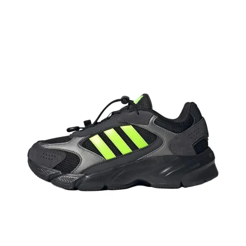 Adidas CRAZYCHAOS 2000 Детская беговая обувь Низкий топ Черный Унисекс