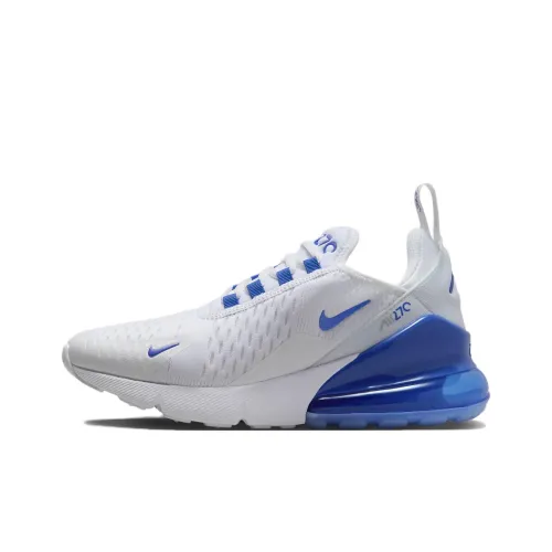 Nike Air Max 270 Low Топ Детские Беговые Кроссовки Белый Синий Подростки