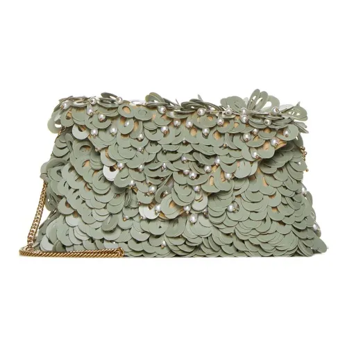 DRIES VAN NOTEN Хлопок Клатч Женский Зеленый