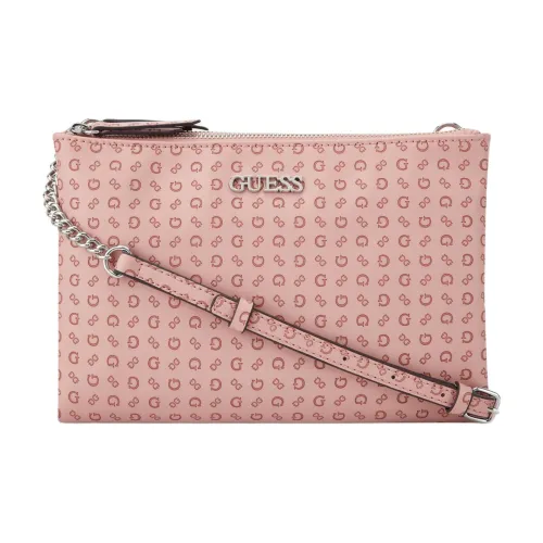 GUESS Сумка через плечо из искусственной кожи мини женская розовая