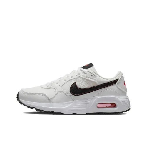 Nike Air Max SC Low Топ Детские беговые кроссовки Белый черный Подростки