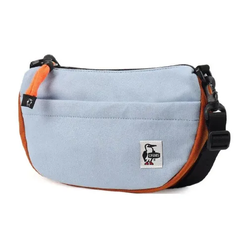 CHUMS Crossbody сумки из хлопка с полиэстером саксонский синий и оранжевый унисекс