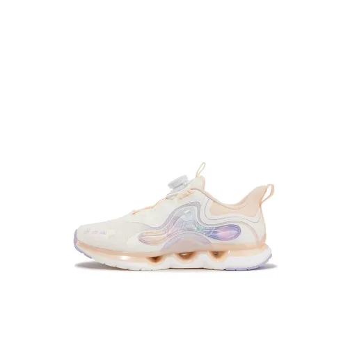 XTEP Детская беговая обувь Low Top Парус Белый/Румяна Розовый Kids