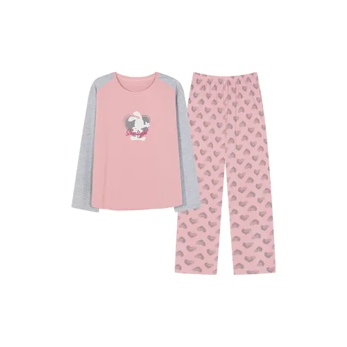 PBENO PD Пижамный комплект Женские Пыльно-розовый