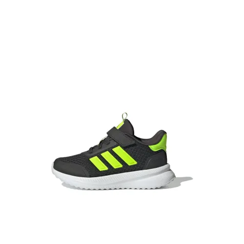 Adidas Устойчивые к истиранию амортизаторы низкие топы KIDS Lifestyle Shoes Черный Зеленый Детский