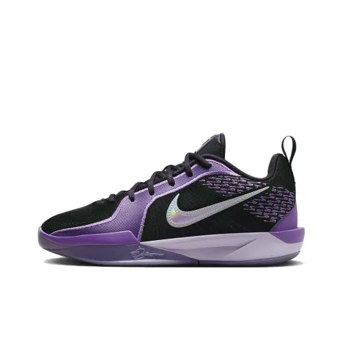 Nike Sabrina 2 Детские баскетбольные кроссовки Low Топ Фиолетовый/Черный Унисекс