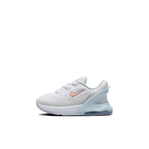 Nike Air Max 270 Low Топ Обувь для малышей Белый Синий Infant And Toddler