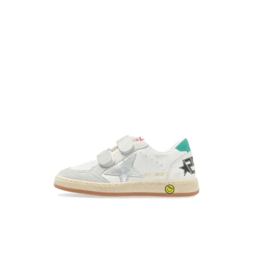 Golden Goose Ball Star Детские Скейтбординги Низкий Топ Белый Серый Kids