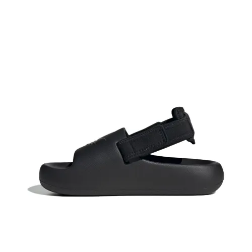 Adidas Originals ADIFOM ADILETTE Амортизация и Дышащие Детские Сандалии Черные для Детей