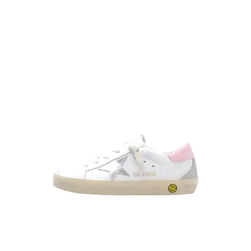 Golden Goose Супер Звезда Детские Скейтбординги Низкий Топ Белый Kids