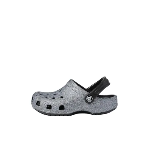 Crocs Classic Clog Водонепроницаемый Детские Сандалии Серый Детский
