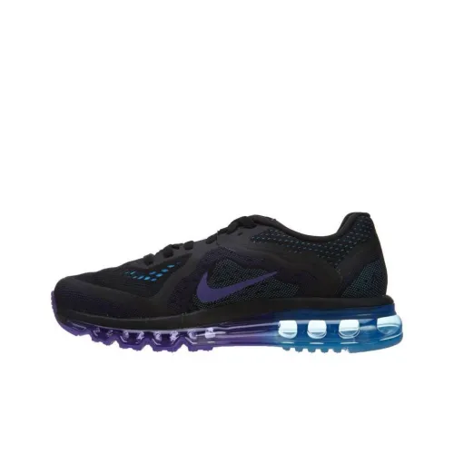 Nike Air Max 2014 Low Топ Повседневные Беговые Кроссовки Женские Черные