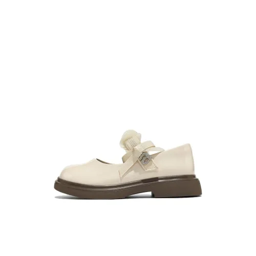 Deesha Амортизация устойчивость к истиранию поддержка баланс низкий топ детская кожаная обувь бежевый детский