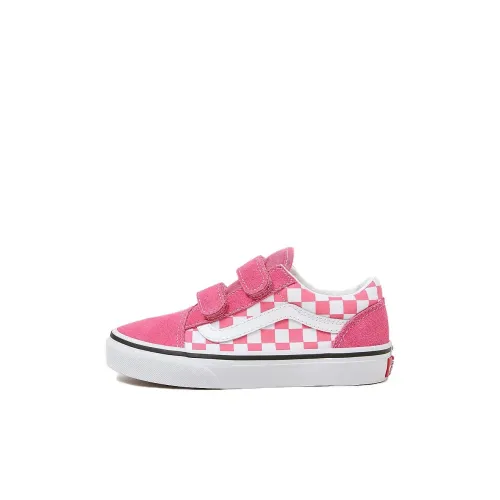 Vans Old Skool Детские Скейтбординги Низкий Топ Розовый Kids