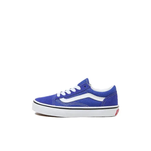 Vans Old Skool Collection Детские Скейтбординги Низкие Топы Синие Kids