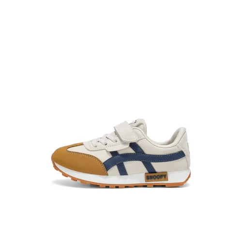 SNOOPY Детская повседневная обувь Low Top Бежевый Темно-синий Kids