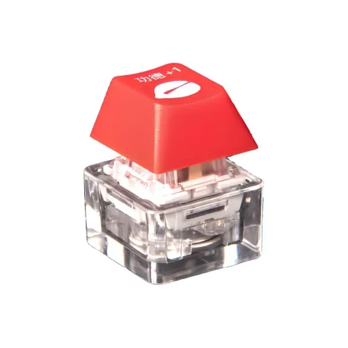 AOMN Электронный Деревянная Рыба MERIT Аккумулятор Заменяемые Ключевые Топоры UNLOCKED Пуговица Игрушки