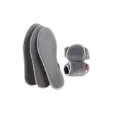 [3 шт Серый] Снег Фланель Теплоизоляционный