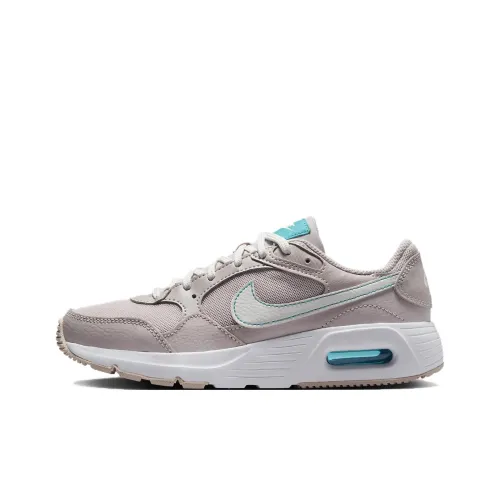 Nike Air Max SC Амортизация и Дышащий Низкий Топ Kids Lifestyle Shoes Белый Подростки