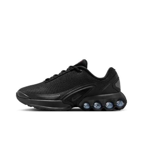 Nike Air Max Dn Детская Повседневная Обувь Низкий Топ Черный Унисекс