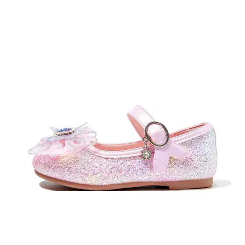 Диснеевские принцессы Низкий топ Детская кожаная обувь Подростки