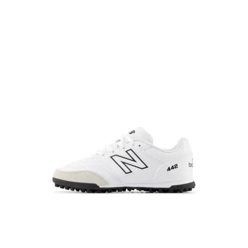 New Balance 442 V2 Team Low Топ Детская футбольная обувь Белый Стандарт M Детский