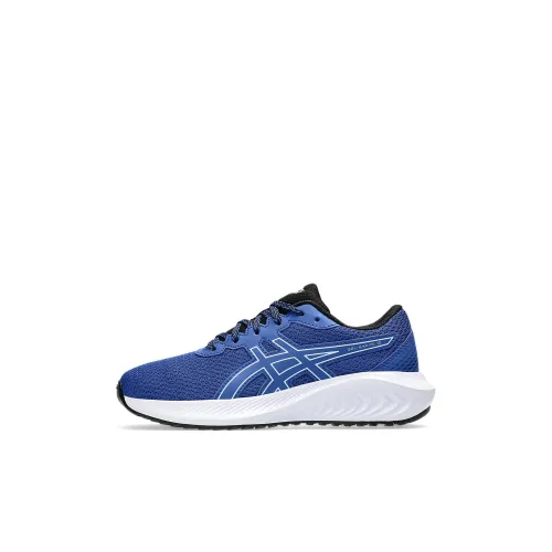 Asics Гель Excite 10 Детские беговые кроссовки Низкий Топ True Синий/Холодный Серый Kids
