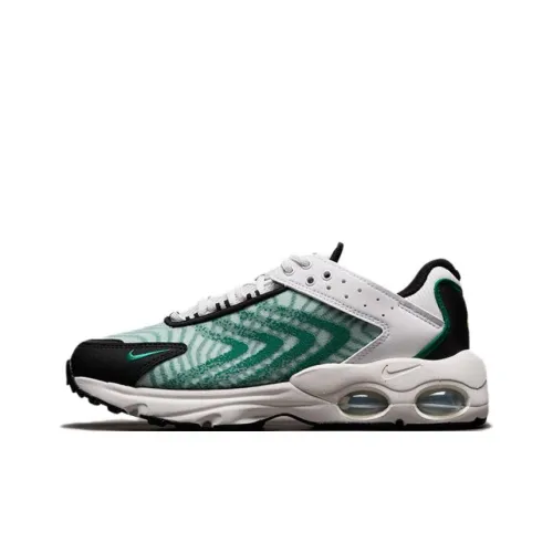 Nike Air Max TW Детская беговая обувь Низкий топ Павлиний зеленый | Черный Унисекс