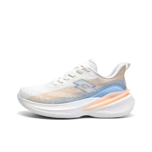 LOTTO Дышащие Низкие Беговые Кроссовки Женские Белые Синие