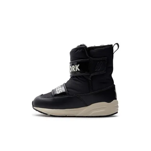 MLB New York Yankees противоскользящие ботинки для детей с высоким коленом черные для детей 3-7 лет