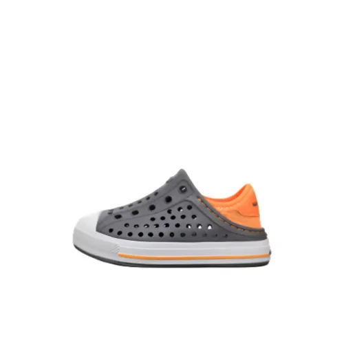 Skechers Лайфстайл Детские сандалии Угольно-серый/Апельсин Для дошкольников