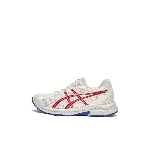 Asics Гель CONTANA GS Детские беговые кроссовки Низкий Топ Белый Красный Kids