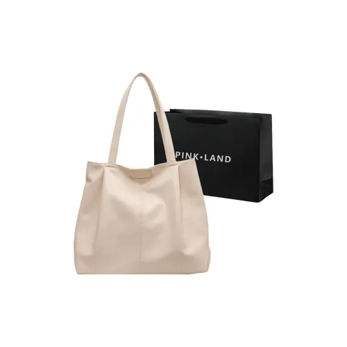 PINK·LAND ПУ (полиуретан) Сумка через плечо Стандартная Женская Экрю Черный Розовый Коричневый