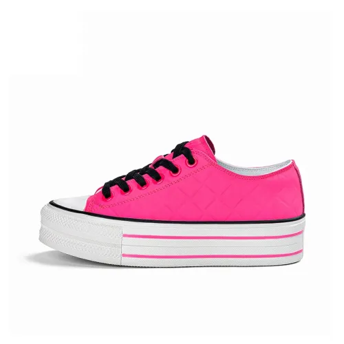 NAUTICA Устойчивые к истиранию низкие кроссовки для скейтбординга женские розовые красные