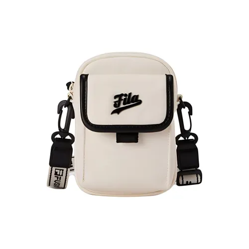 FILA FUSION Ткань Сумка через плечо Сумка на плечо Мини Унисекс Светлый Бежевый Хаки