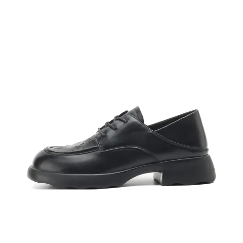 D Fuse SCANDINAVIA JK UNIFORM Женские Маленькие Кожаные Туфли Лоферы Женские Повседневные Туфли Женские