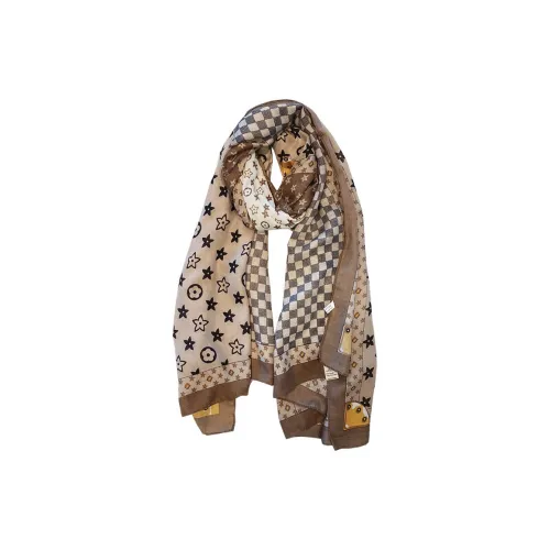 JKEM Хлопок лен смесь вязаные шарфы унисекс