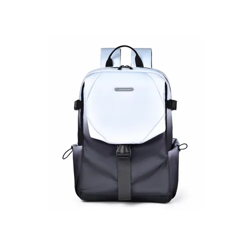 GEERDUN Нейлоновый рюкзак стандартный мужской черный фиолетовый