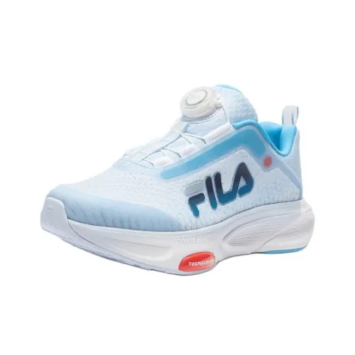 FILA KIDS BOA NEON 3 Амортизация Износостойкий Низкий Топ Детская Беговая Обувь Синий